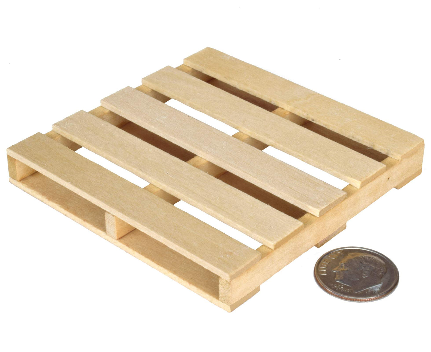 Acacia Grove Mini Cinder Blocks with Pallet, 1/12 Scale