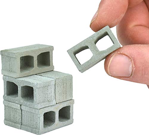 Acacia Grove Mini Cinder Blocks, 1/12 Scale