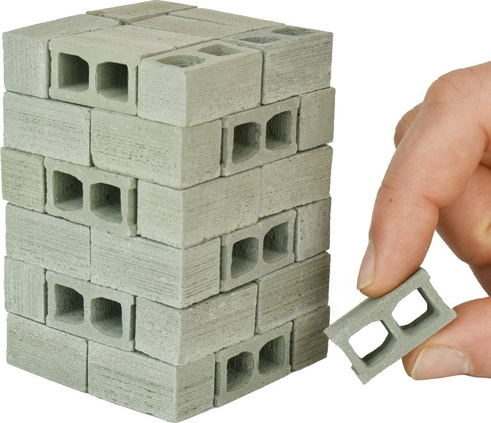Acacia Grove Mini Cinder Blocks, 1/12 Scale