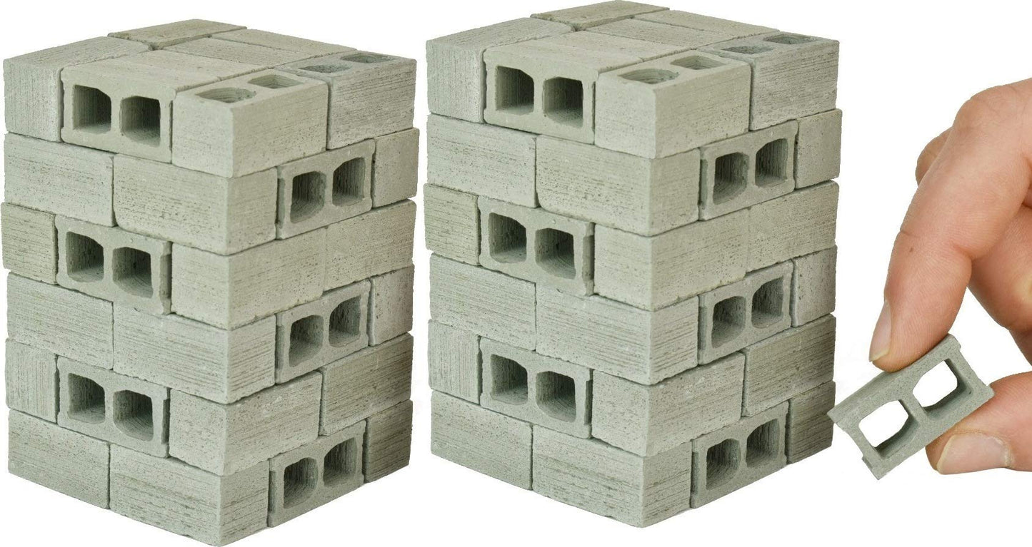Acacia Grove Mini Cinder Blocks, 1/12 Scale