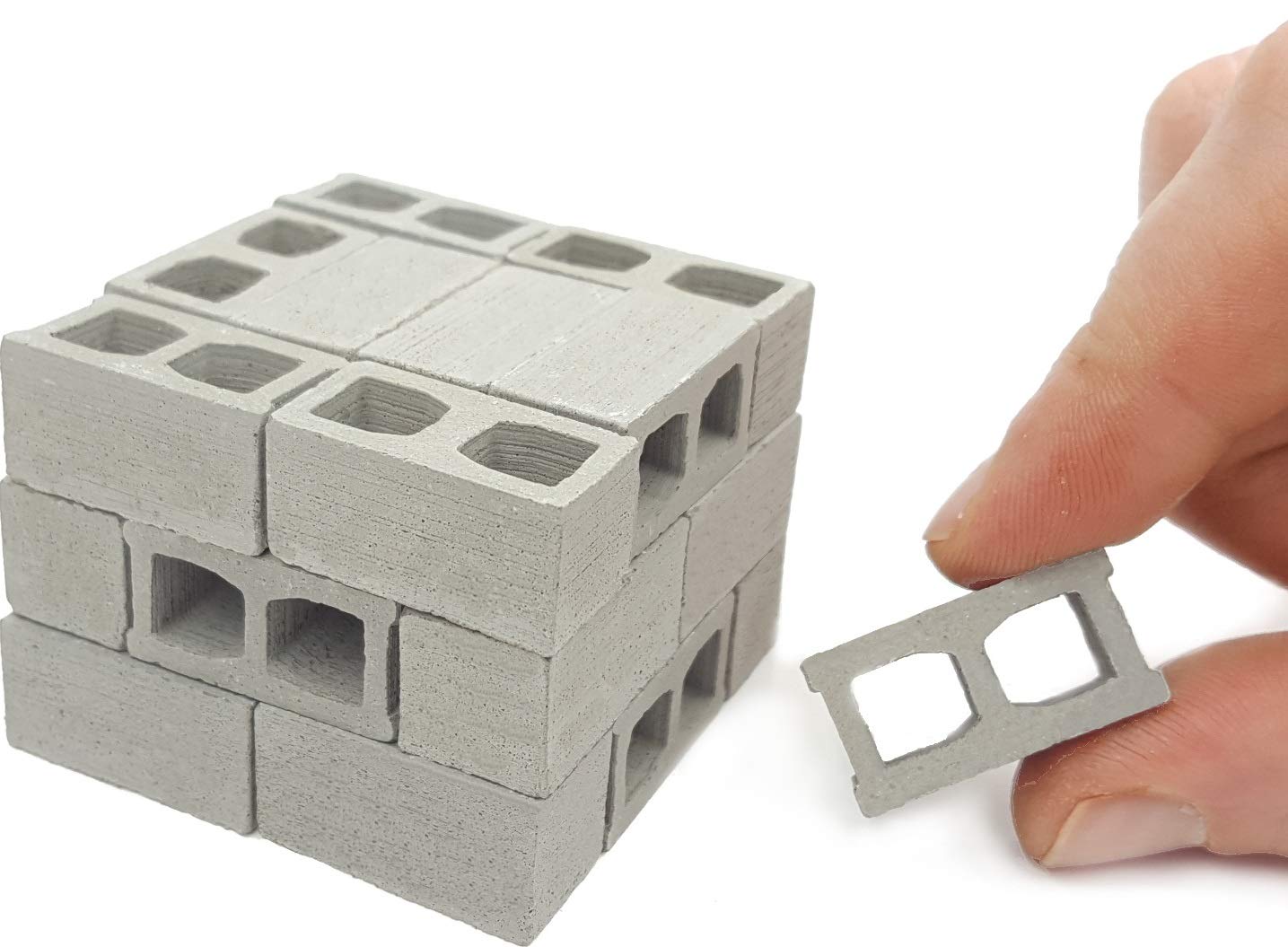 Acacia Grove Mini Cinder Blocks, 1/12 Scale
