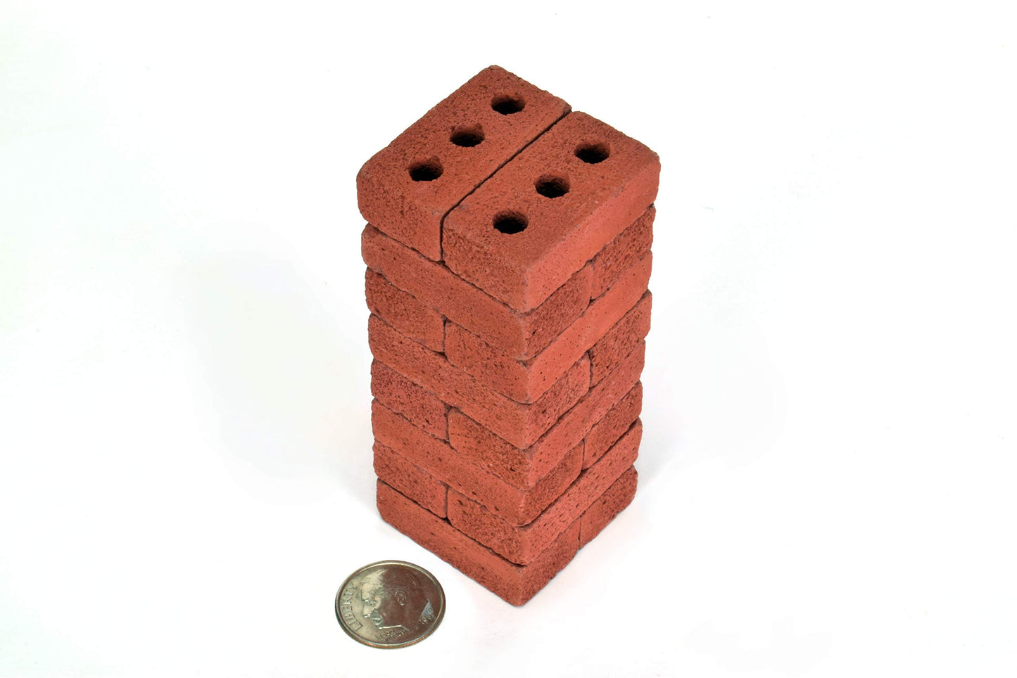 Acacia Grove Mini Red Bricks, 1:6 Scale