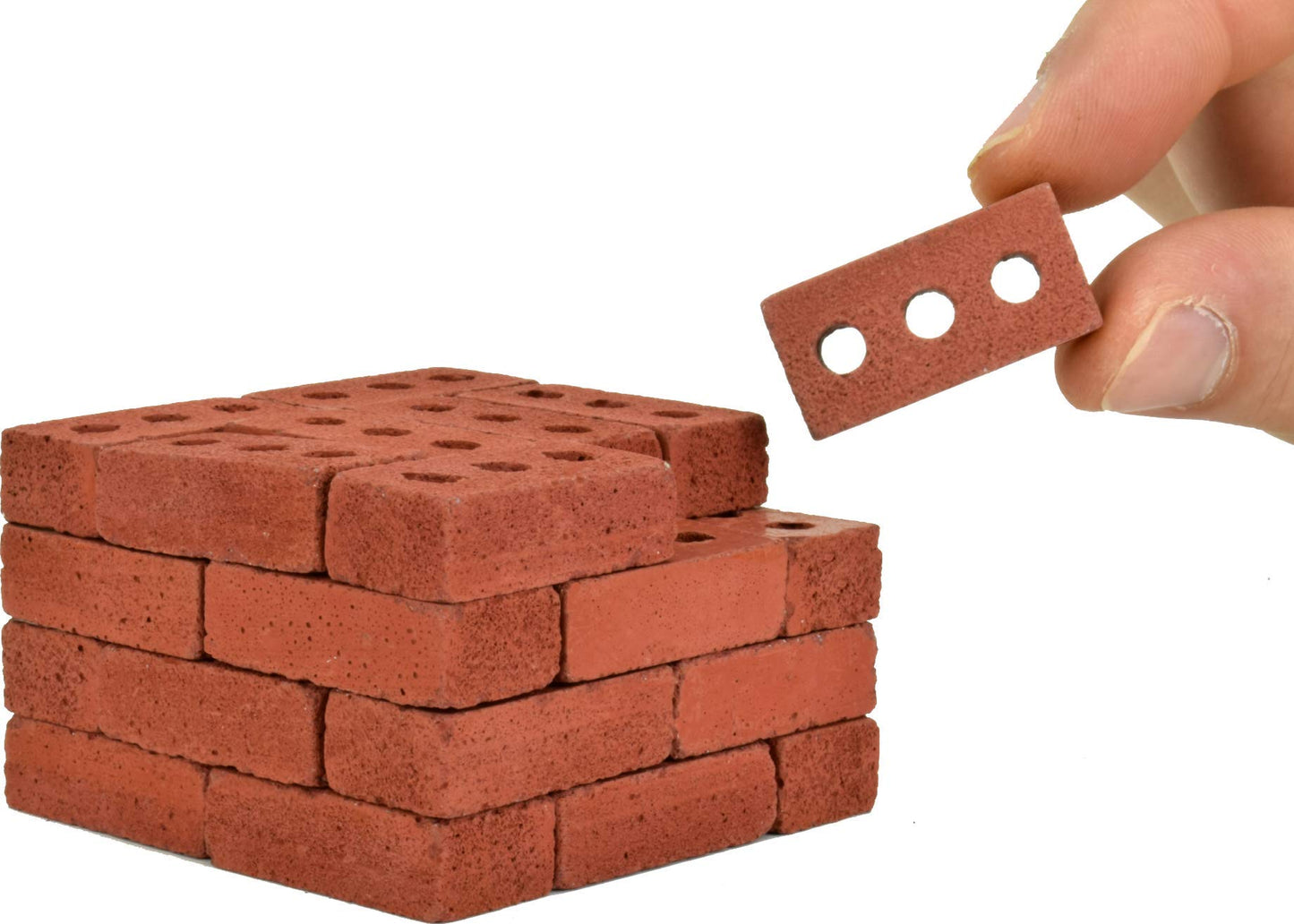 Acacia Grove Mini Red Bricks, 1:6 Scale